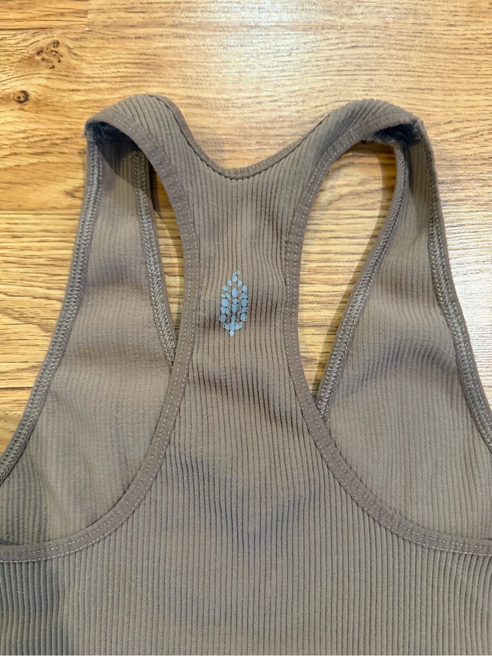FP Movement Ribbed Racerback Cropped Tank - Picture 3 of 4